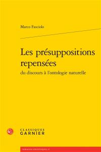 Les présuppositions repensées du discours à l'ontologie naturelle