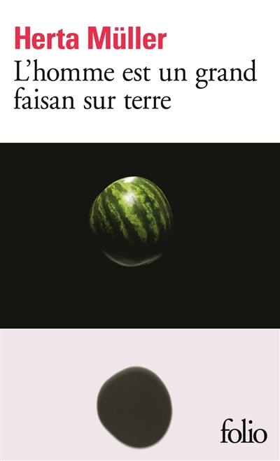 L'homme est un grand faisan sur terre