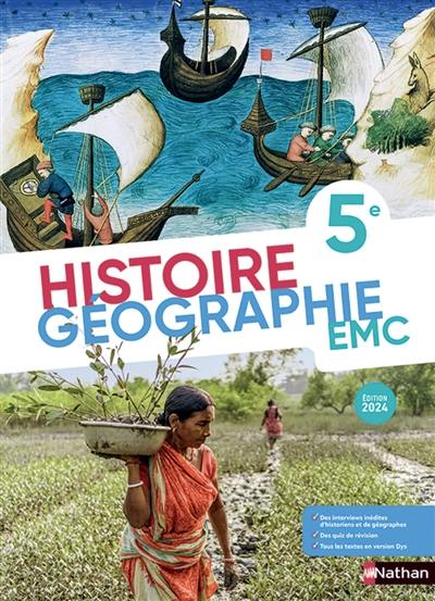 Histoire géographie, EMC 5e