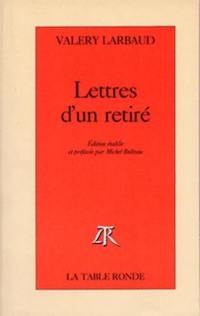 Lettre d'un retiré