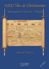 2.000 ans de christianisme : historiogramme du chemin de l'humanité