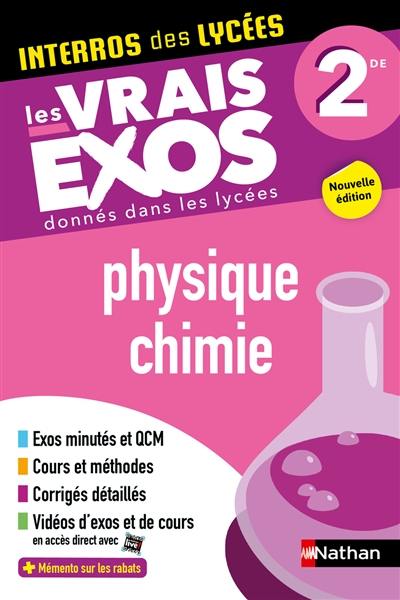 Physique chimie 2de : les vrais exos donnés dans les lycées