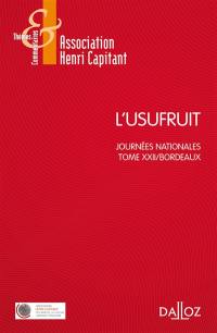 L'usufruit