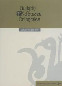 Bulletin d'études orientales, n° 57