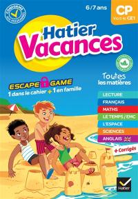 Hatier vacances, CP vers le CE1, 6-7 ans