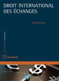 Droit international des échanges