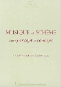 Musique et schème : entre percept et concept