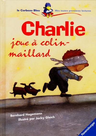 Charlie joue à colin-maillard