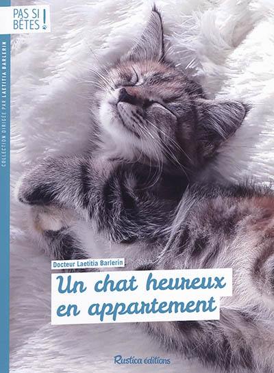 Un chat heureux en appartement