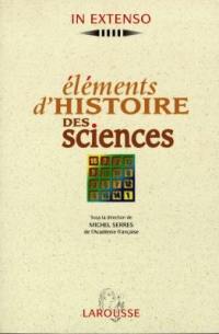 Eléments d'histoire des sciences