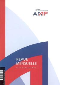 Revue mensuelle de l'Autorité des marchés financiers, n° 38