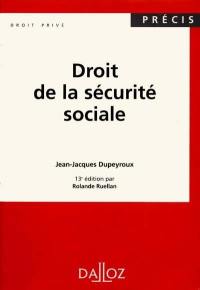 Droit de la sécurité sociale