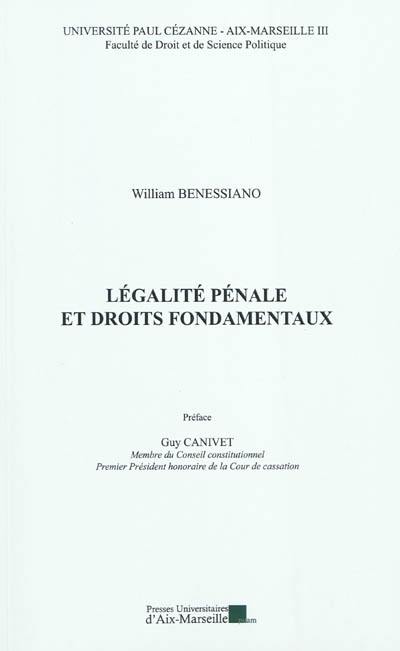 Légalité pénale et droits fondamentaux