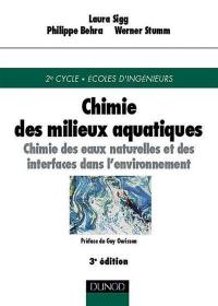 Chimie des milieux aquatiques