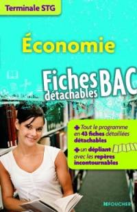 Economie terminale STG : fiches bac détachables