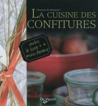 La cuisine des confitures : inclus le livre + 4 mini-bocaux