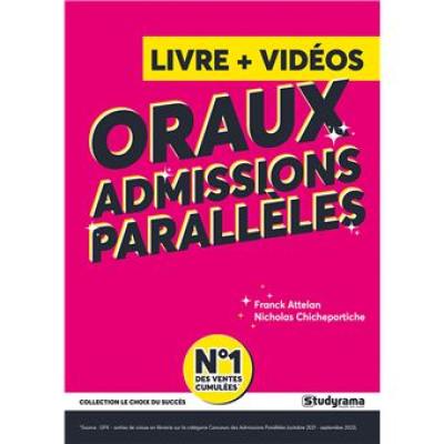 Oraux admissions parallèles : livre + vidéos