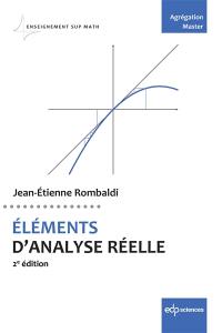 Eléments d'analyse réelle : agrégation, master