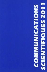 29es Journées internationales de mises au point en anesthésie-réanimation, Paris, 27 et 28 mai 2011 : communications scientifiques MAPAR 2011