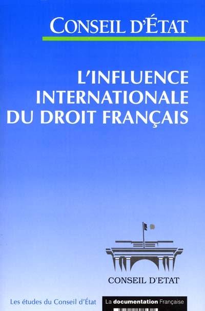 L'influence internationale du droit français