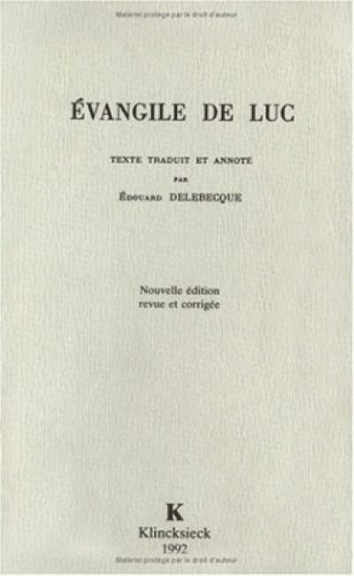 Evangile de Luc