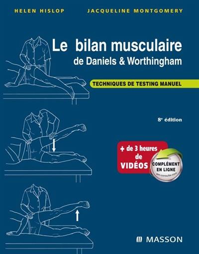 Le bilan musculaire de Daniels & Worthingham : technique de testing musculaire