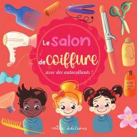 Le salon de coiffure : avec des autocollants !