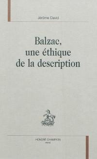 Balzac, une éthique de la description