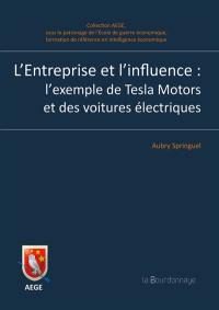 L'entreprise et l'influence : l'exemple de Tesla Motors et des voitures électriques