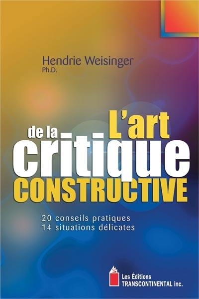 L'art de la critique constructive