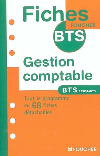 Gestion comptable, BTS assistants