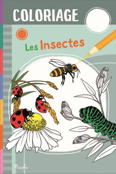 Les insectes : coloriage