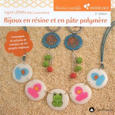 Bijoux en résine et en pâte polymère