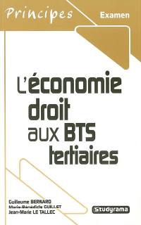 L'économie-droit aux BTS tertiaires