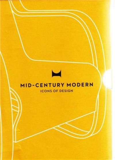 Mid-Century Modern 4 concertina book set