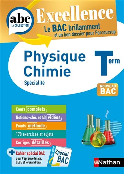 Physique chimie terminale : spécialité : nouveau bac