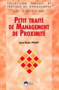 Petit traité de management de proximité