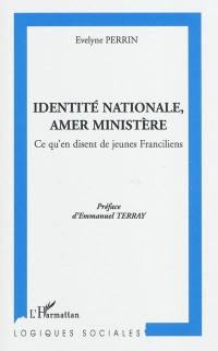 Identité nationale, amer ministère : ce qu'en disent de jeunes Franciliens