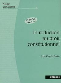 Introduction au droit constitutionnel