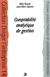 Comptabilité analytique de gestion