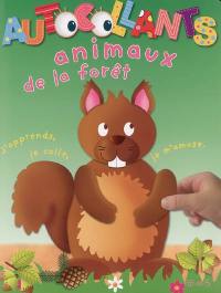 Animaux de la forêt : j'apprends, je colle, je m'amuse...