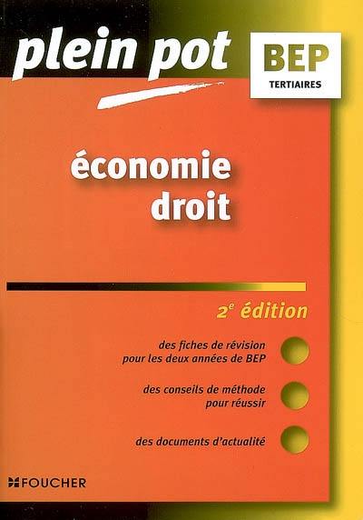 Economie, droit BEP tertiaires