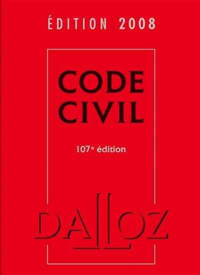 Code civil 2008