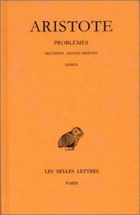 Problèmes. Vol. 3. Sections XXVIII-XXXVIII et Index