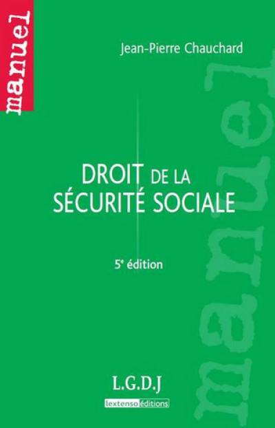 Droit de la sécurité sociale