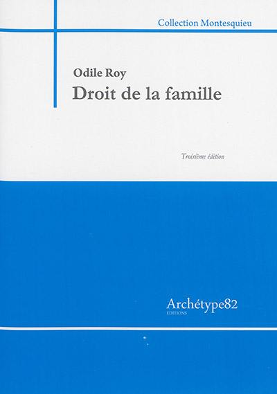 Droit de la famille 2016