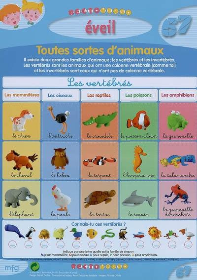 Toutes sortes d'animaux