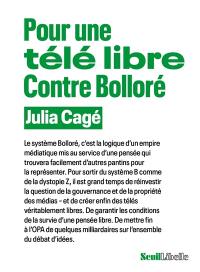 Pour une télé libre : contre Bolloré