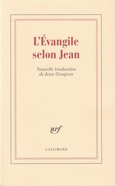 L'Evangile selon Jean