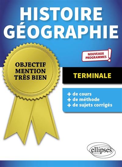 Histoire géographie terminale : nouveaux programmes